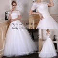 most popular off shoulder short sleeves lace bodice tulle skirt new style wedding dress suits for men